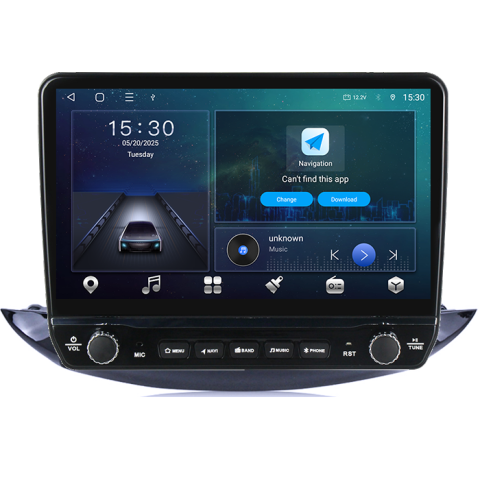 Navigatie dedicata Chevrolet Trax 2013-2020 Tesla cu butoane rotative model 2024, 4GB RAM 64GB ROM, Procesor Quadcore, Android 14, Display QLED 10", DSP, Carplay&Android Auto [7]