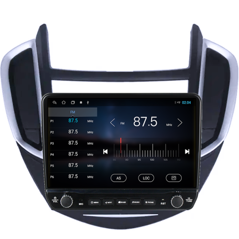 Navigatie dedicata Trax Tracker 2014-2016 Tesla cu butoane rotative model 2024, 4GB RAM 64GB ROM, Procesor Quadcore, Android 14, Display QLED 10", DSP, Carplay&Android Auto [4]