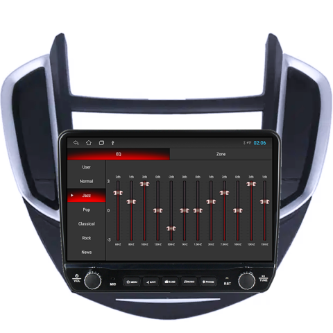 Navigatie dedicata Trax Tracker 2014-2016 Tesla cu butoane rotative model 2024, 4GB RAM 64GB ROM, Procesor Quadcore, Android 14, Display QLED 10", DSP, Carplay&Android Auto [1]