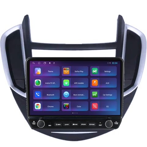 Navigatie dedicata Trax Tracker 2014-2016 Tesla cu butoane rotative model 2024, 4GB RAM 64GB ROM, Procesor Quadcore, Android 14, Display QLED 10", DSP, Carplay&Android Auto [5]