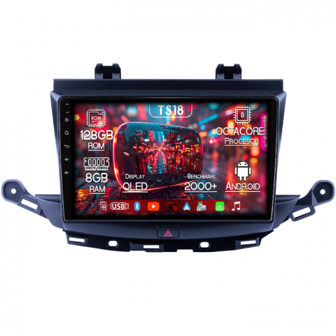 Verano 2015+ - Navigatie dedicata Verano 2016+, 8GB RAM 128GB ROM, Octacore, Platforma TS18, Android 14, Display QLED 9”, Suporta camera 360º, DSP, Carplay&Android Auto, SIM 4G, Ventilator Activ
