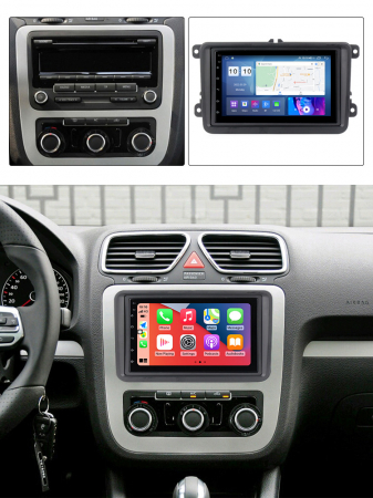 (Resigilata) Navigatie dedicata Volkswagen, 2GB RAM 32GB ROM, Quad Core, Display 7" IPS Full HD, Carplay, Android 13, , Suport camere AHD [4]