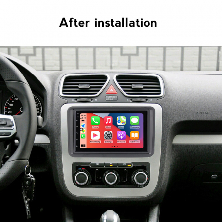 (Resigilata) Navigatie dedicata Volkswagen, 2GB RAM 32GB ROM, Quad Core, Display 7" IPS Full HD, Carplay, Android 13, , Suport camere AHD [3]