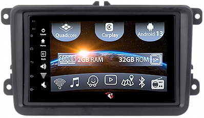 Volkswagen - (Resigilata) Navigatie dedicata Volkswagen, 2GB RAM 32GB ROM, Quad Core, Display 7" IPS Full HD, Carplay, Android 13, , Suport camere AHD