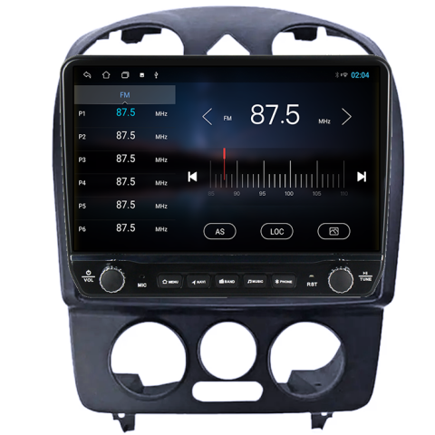 Navigatie dedicata Volkswagen Beetle 1998 - 2011 Tesla cu butoane rotative model 2024, 4GB RAM 64GB ROM, Procesor Quadcore, Android 14, Display QLED 10", DSP, Carplay&Android Auto [2]