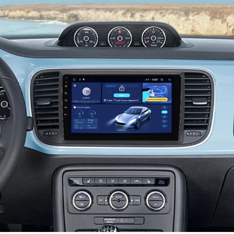 (Resigilata) Navigatie dedicata Volkswagen Beetle 2012-2018, 2GB RAM 32GB ROM, Quad Core, Display 9" IPS Full HD, Carplay, Android 14, Bluetooth, Magazin Play, Suport camere AHD [2]