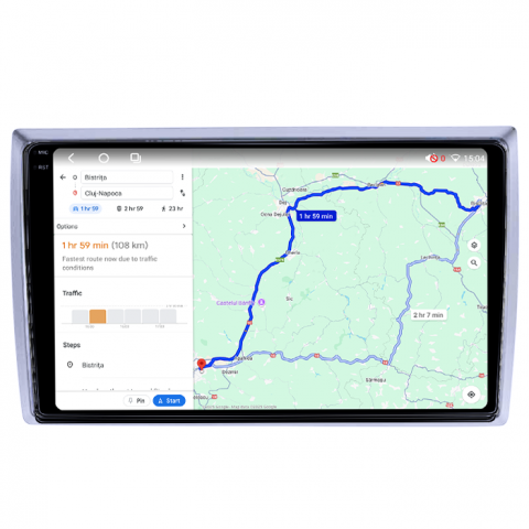 Navigatie dedicata Volkswagen Beetle 2012-2018, 4GB RAM 64GB ROM, Octacore, Android 14, Display QLED 1K 9", DSP, Carplay&Android Auto, SIM 4G, Ventilator Activ [3]