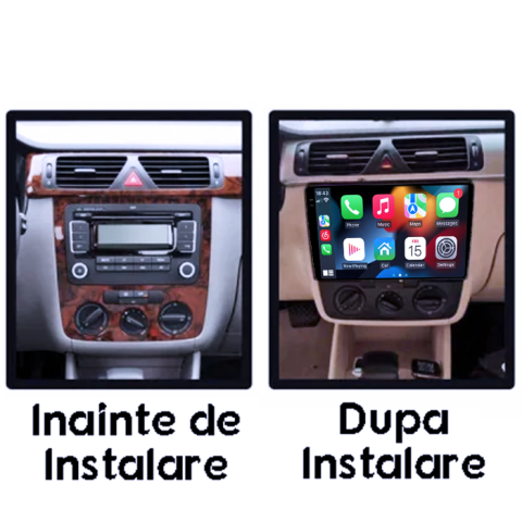 Navigatie dedicata Volkswagen Bora 2008-2012, 4GB RAM 64GB ROM, Procesor Qualcomm Octacore, Android 14, Rezolutie 2K, Display QLED 10", DSP, Carplay&Android Auto, SIM 4G [5]