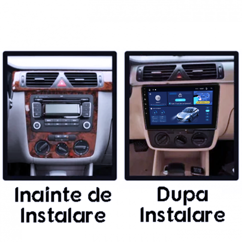 Navigatie dedicata Volkswagen Bora 2008-2012, 4GB RAM 64GB ROM, Quad Core, Display 10" QLED 1K, Carplay, Android 14, Bluetooth, Magazin Play, Suport Camere AHD [2]