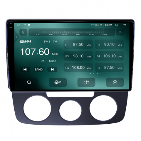 Navigatie dedicata Volkswagen Bora 2008-2012, 4GB RAM 64GB ROM, Quad Core, Display 10" QLED 1K, Carplay, Android 14, Bluetooth, Magazin Play, Suport Camere AHD [3]