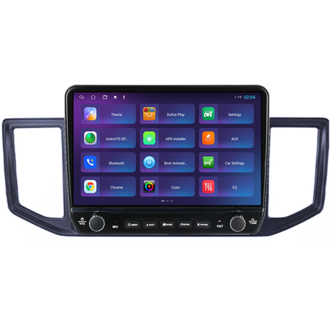 Navigatie dedicata Volkswagen Crafter 2017-2021 Tesla cu butoane rotative model 2024, 4GB RAM 64GB ROM, Procesor Quadcore, Android 14, Display QLED 10", DSP, Carplay&Android Auto [3]