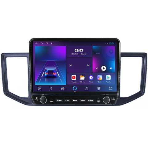 Navigatie dedicata Volkswagen Crafter 2017-2021 Tesla cu butoane rotative model 2024, 4GB RAM 64GB ROM, Procesor Quadcore, Android 14, Display QLED 10", DSP, Carplay&Android Auto [5]