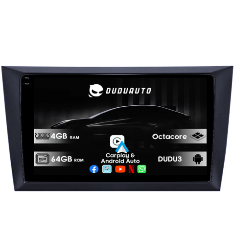 Navigatii Dedicate - Navigatie Dedicata Volkswagen Golf 6 2008-2013 DUDU3, 4GB RAM 64GB ROM, Octacore, Platforma 8581, Android, Display QLED 9", DSP, Carplay&AndroidAuto