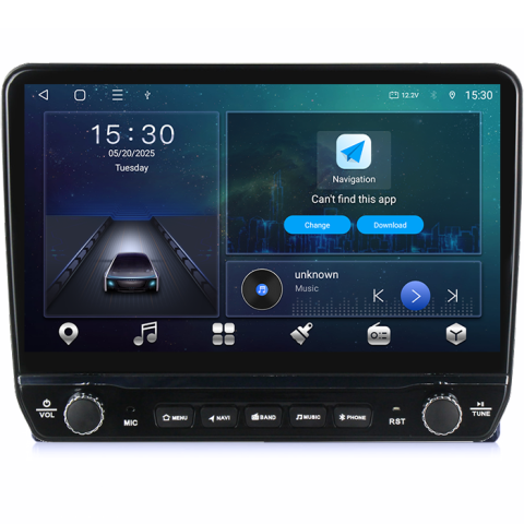 Navigatie dedicata Volkswagen Fox 2003-2016 Tesla cu butoane rotative model 2024, 4GB RAM 64GB ROM, Procesor Quadcore, Android 14, Display QLED 10", DSP, Carplay&Android Auto [5]