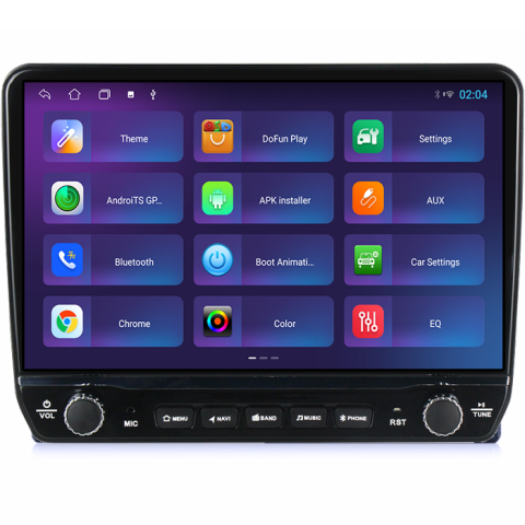 Navigatie dedicata Volkswagen Fox 2003-2016 Tesla cu butoane rotative model 2024, 4GB RAM 64GB ROM, Procesor Quadcore, Android 14, Display QLED 10", DSP, Carplay&Android Auto [3]