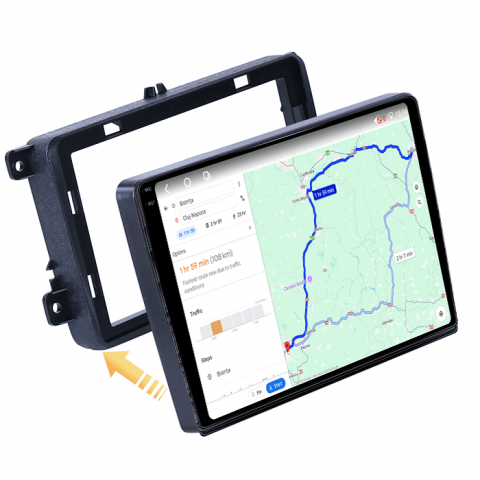 Navigatie dedicata Volkswagen Golf 5 2004-2010, 4GB RAM 64GB ROM, Octacore, Android 14, Display QLED 1K 10", DSP, Carplay, Android Auto, Internet, Youtube, Waze, WIFI, Bluetooth [3]