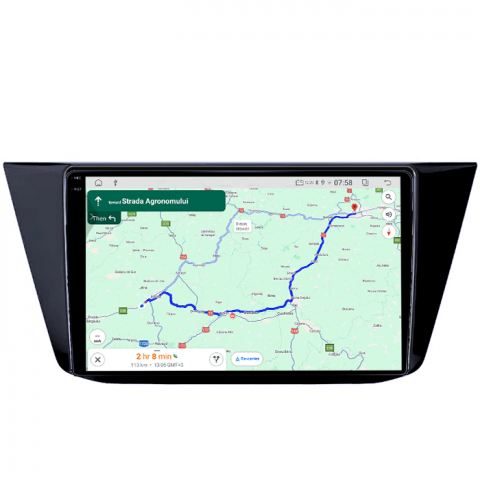 Navigatie dedicata Volkswagen Golf 6 2008-2013, 4GB RAM 64GB ROM, Quad Core, Display 9" QLED 1K, Carplay, Android 14, Bluetooth, Magazin Play, Suport Camere AHD [5]