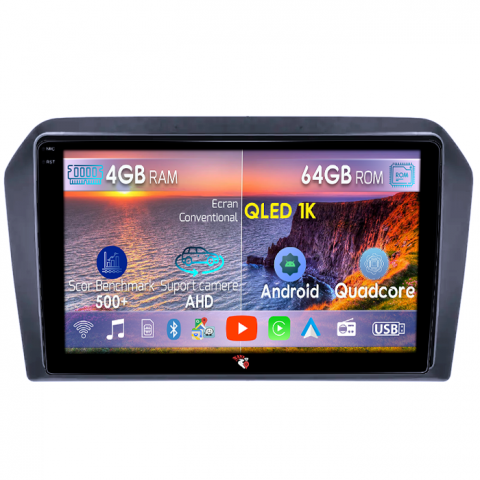 Jetta 2013-2017 - Navigatie dedicata Volkswagen Jetta 2013-2017, 4GB RAM 64GB ROM, Octacore, Android 14, Display QLED 1K 9", DSP, Carplay, Android Auto, Internet, Youtube, Waze, WIFI, Bluetooth