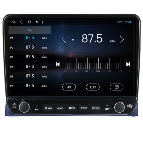 Navigatie dedicata Volkswagen Multivan T5 2003-2015 Tesla cu butoane rotative model 2024, 4GB RAM 64GB ROM, Procesor Quadcore, Android 14, Display QLED 10", DSP, Carplay&Android Auto [2]