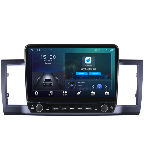 Navigatie dedicata Volkswagen Multivan T6 2015-2021 Tesla cu butoane rotative model 2024, 4GB RAM 64GB ROM, Procesor Quadcore, Android 14, Display QLED 10", DSP, Carplay&Android Auto [5]