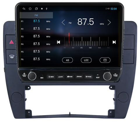 Navigatie dedicata Volkswagen Passat B5 2000-2005 Tesla cu butoane rotative model 2024, 4GB RAM 64GB ROM, Procesor Quadcore, Android 14, Display QLED 10", DSP, Carplay&Android Auto [2]