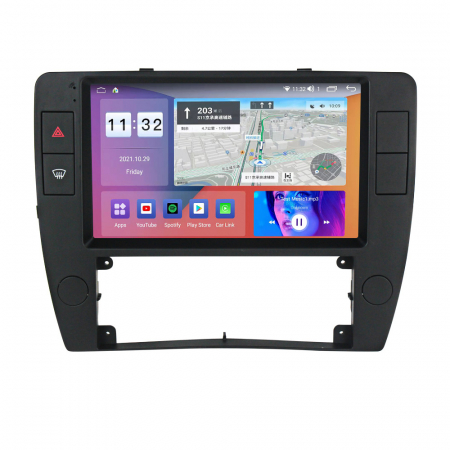 Navigatie dedicata Volkswagen Passat B5 2000-2005 , 4GB RAM 64GB ROM, Octacore, Android 14, Display QLED 9", DSP, Carplay, Android Auto, Internet, Youtube, Waze, WIFI, Bluetooth [2]
