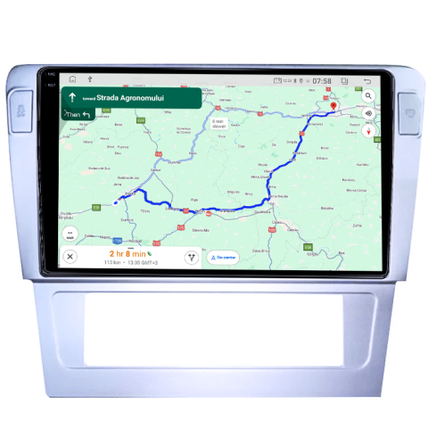 Navigatie dedicata Volkswagen Passat B7, 4GB RAM 64GB ROM, Procesor Qualcomm Octacore, Android 14, Rezolutie 2K, Display QLED 9", DSP, Carplay&Android Auto, SIM 4G [4]
