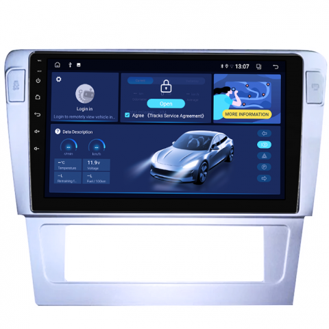 Navigatie dedicata Volkswagen Passat B7, 8GB RAM 128GB ROM, Octacore, Platforma TS18, Android 14, Display QLED 9”, Suporta camera 360º, DSP, Carplay&Android Auto, SIM 4G, Ventilator Activ [1]
