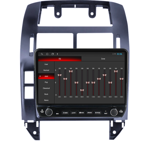 Navigatie dedicata Volkswagen Polo Mk4 2004-2009 Tesla cu butoane rotative model 2024, 4GB RAM 64GB ROM, Procesor Quadcore, Android 14, Display QLED 10", DSP, Carplay&Android Auto [1]