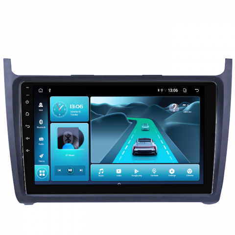 Navigatie dedicata Volkswagen Polo 2010-2018 8GB RAM 128GB ROM, Octacore, Platforma TS18, Android 14, Display QLED 9”, Suporta camera 360º, DSP, Carplay&Android Auto, SIM 4G, Ventilator Activ [3]