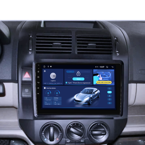 Navigatie dedicata Volkswagen Polo Mk4 2004-2009, 4GB RAM 64GB ROM, Octacore Qualcomm, Display 9" QLED 2K, Carplay, Android 14, Bluetooth, Magazin Play, Suport Camere AHD [4]
