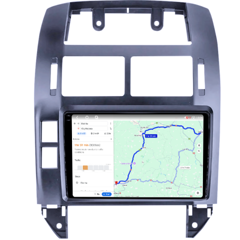 Navigatie dedicata Volkswagen Polo Mk4 2004-2009, 4GB RAM 64GB ROM, Octacore Qualcomm, Display 9" QLED 2K, Carplay, Android 14, Bluetooth, Magazin Play, Suport Camere AHD [3]