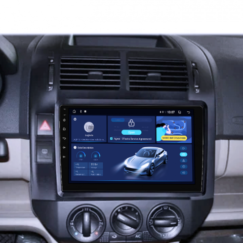 Navigatie dedicata Volkswagen Polo Mk4 2004-2009, 4GB RAM 64GB ROM, Quad Core, Display 9" QLED 1K, Carplay, Android 14, Bluetooth, Magazin Play, Suport Camere AHD [2]