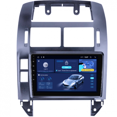 Navigatie dedicata Volkswagen Polo Mk4 2004-2009, 8GB RAM 128GB ROM, Octacore, Platforma TS18, Android 14, Display QLED 9”, Suporta camera 360º, DSP, Carplay&Android Auto, SIM 4G, Ventilator Activ [2]