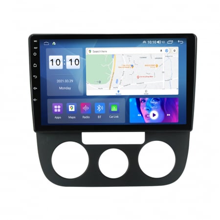 Navigatie dedicata Volkswagen Sagitar / Jetta5 2006-2010 si Golf 5, 4GB RAM 64GB ROM, Octacore, Android 14, Display QLED 10", DSP, Carplay, Android Auto, Internet, Youtube, Waze, WIFI [6]
