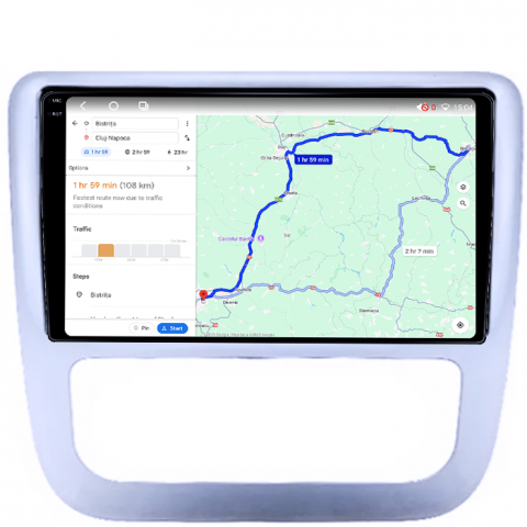 Navigatie dedicata Volkswagen Scirocco 2009-2014, 4GB RAM 64GB ROM, Octacore, Android 14, Display QLED 1K 9", DSP, Carplay, Android Auto, Internet, Youtube, Waze, WIFI, Bluetooth [3]