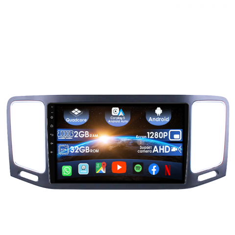 Sharan (1998-prezent) - (Resigilata) Navigatie dedicata Volkswagen Sharan 2012-2018, 2GB RAM 32GB ROM, Quad Core, Display 9" IPS Full HD, Carplay, Android 14, Bluetooth, Magazin Play, Suport camere AHD