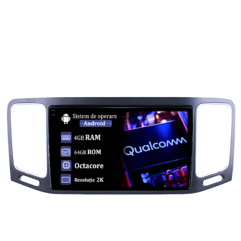 Sharan (1998-prezent) - Navigatie dedicata Volkswagen Sharan 2012-2018, 4GB RAM 64GB ROM, Octacore Qualcomm, Display 9" QLED 2K, Carplay, Android 14, Bluetooth, Magazin Play, Suport Camere AHD