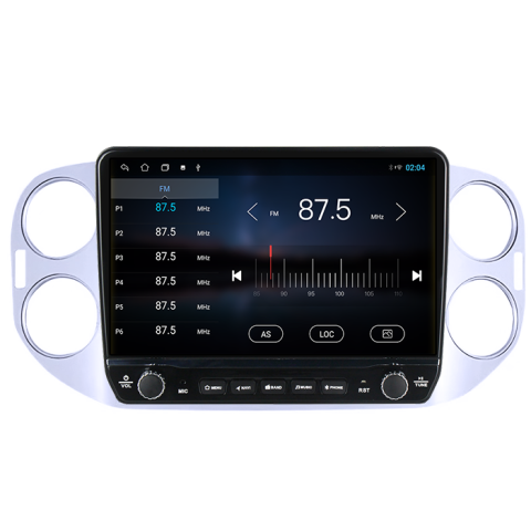 Navigatie dedicata Volkswagen Tiguan 2007-2016 Tesla cu butoane rotative model 2024, 4GB RAM 64GB ROM, Procesor Quadcore, Android 14, Display QLED 10", DSP, Carplay&Android Auto [2]