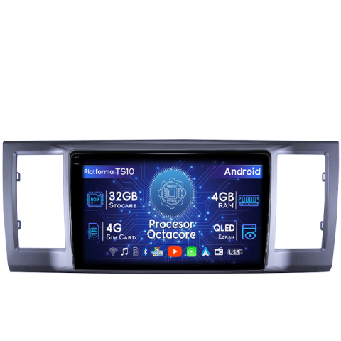 Volkswagen - Navigatie dedicata Volkswagen T6 2016-2019, 4GB RAM 32GB ROM, Octacore, Android 14, Display QLED 1K 9", DSP, Carplay&Android Auto, SIM 4G, Bluetooth, Ventilator Activ