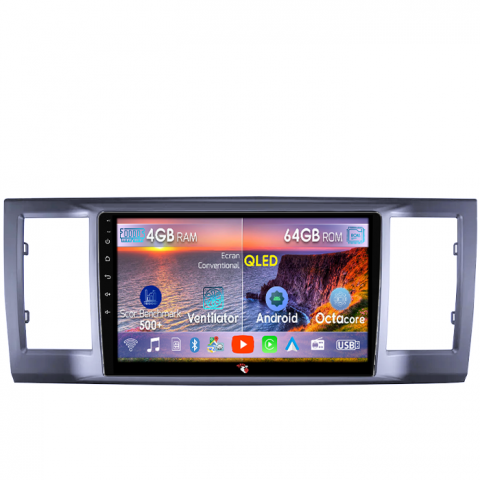 T6 2016-2019 - Navigatie dedicata Volkswagen T6 2016-2019, 4GB RAM 64GB ROM, Octacore, Android 14, Display QLED 9", DSP, Carplay, Android Auto, Internet, Youtube, Waze, WIFI, Bluetooth