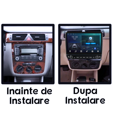 Navigatie dedicata Volkswagen Bora 2008-2012 Tesla cu butoane rotative model 2024, 4GB RAM 64GB ROM, Procesor Quadcore, Android 14, Display QLED 10", DSP, Carplay&Android Auto [6]