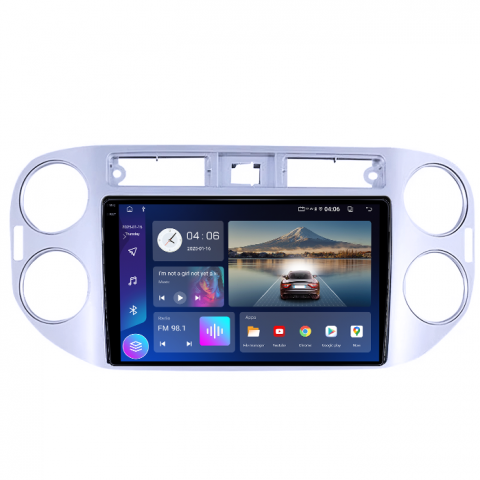 Navigatie dedicata Volkswagen Tiguan 2007-2012, 4GB RAM 64GB ROM, Quad Core, Display 9" QLED 1K, Carplay, Android 14, Bluetooth, Magazin Play, Suport Camere AHD [1]