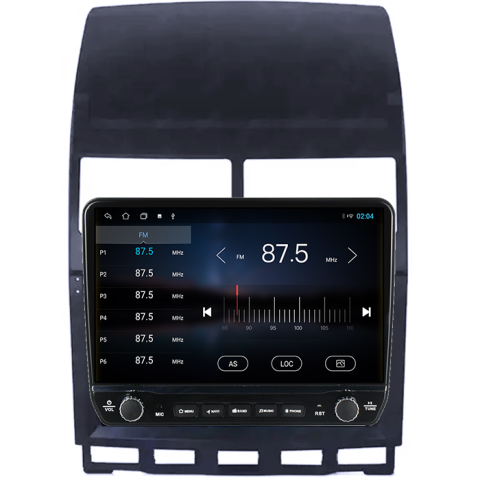 Navigatie dedicata Volkswagen Touareg 2002-2012 Tesla cu butoane rotative model 2024, 4GB RAM 64GB ROM, Procesor Quadcore, Android 14, Display QLED 10", DSP, Carplay&Android Auto [2]