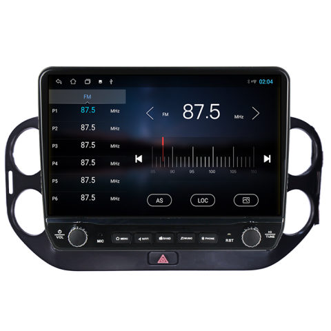 Navigatie dedicata Volkswagen Tiguan 2007-2016 Tesla cu butoane rotative model 2024, 4GB RAM 64GB ROM, Procesor Quadcore, Android 14, Display QLED 10", DSP, Carplay&Android Auto [1]