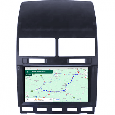 Navigatie dedicata Volkswagen Touareg 2002-2011, 4GB RAM 64GB ROM, Quadcore, Android 14, Display QLED 1K, 9", DSP, Carplay&Android Auto, Suport camere AHD [4]