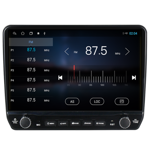 Navigatie dedicata Volkswagen Touareg 2002-2012 Tesla cu butoane rotative model 2024, 4GB RAM 64GB ROM, Procesor Quadcore, Android 14, Display QLED 10", DSP, Carplay&Android Auto [2]