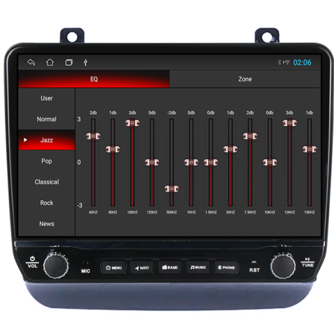 Navigatie dedicata Volkswagen Touareg 2012-2017 Tesla cu butoane rotative model 2024, 4GB RAM 64GB ROM, Procesor Quadcore, Android 14, Display QLED 10", DSP, Carplay&Android Auto [1]