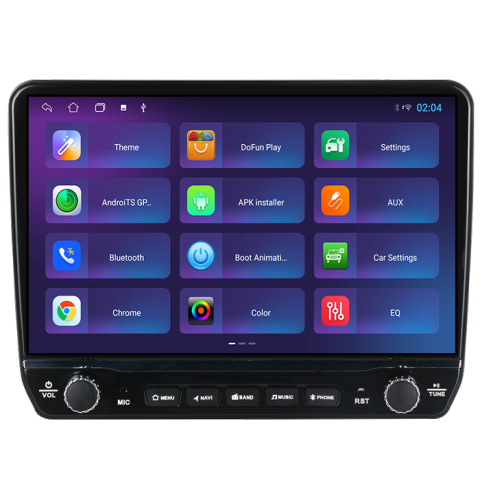 Navigatie dedicata Volkswagen Touareg 2002-2012 Tesla cu butoane rotative model 2024, 4GB RAM 64GB ROM, Procesor Quadcore, Android 14, Display QLED 10", DSP, Carplay&Android Auto [3]