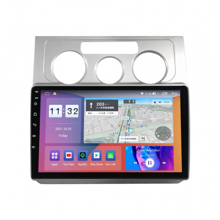 Navigatie dedicata Volkswagen Touran 2003-2015, 4GB RAM 64GB ROM, Octacore, Android 14, Display QLED 10", DSP, Carplay, Android Auto, Internet, Youtube, Waze, WIFI, Bluetooth [3]